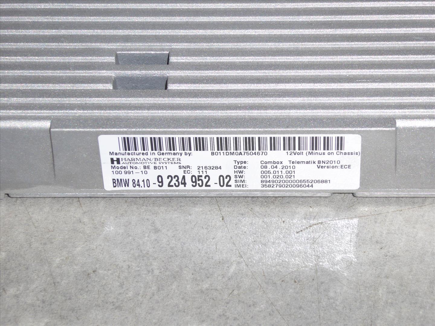 BMW 84109257151, 84109234952 | eBay