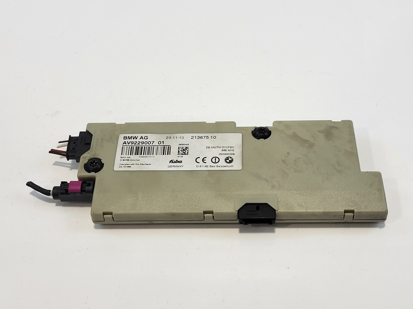 BMW F01 740D XDR, antenna amplifier diversity, 65209346816 